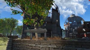 Fallout 4  Кантри-Кроссинг-County Crossing. Мод ''Clean and Flat''.