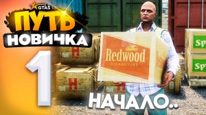 ПУТЬ НОВИЧКА до 10.000.000$ на GTA 5 RP - с НУЛЯ и БЕЗ ДОНАТА! Серия #1 - НАЧАЛО (промокод: revazz)