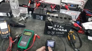 ЗАРЯД АККУМУЛЯТОРА YUASA 45 Ач, десульфатация и обслуживание.