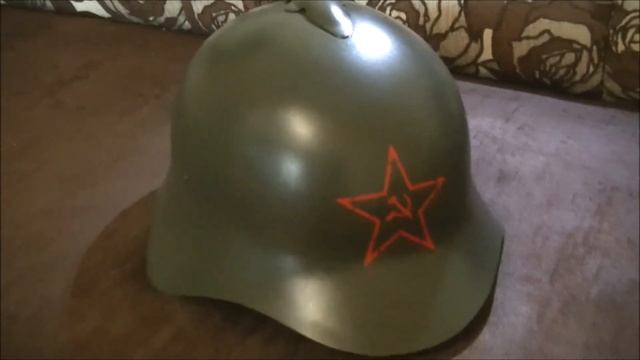 Реставрация стального шлема РККА СШ - 36