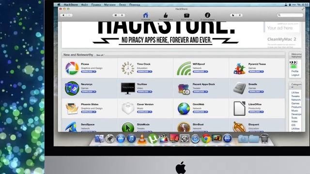 Как скачивать приложения для OS X из HackStore смотреть онлайн
