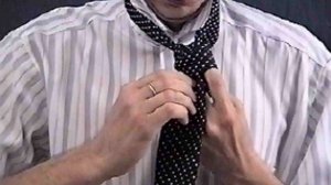 Как завязать галстук №1