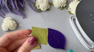 ? Быстро, просто и красиво ? Цветы из фоамирана на резинках ? DIY handmade Flores de fomi