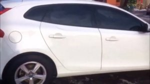 Volvo v40 2013 Белый 1.6 турбо дизель