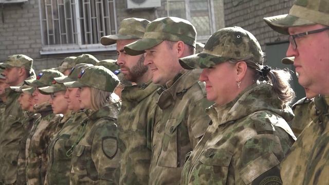 Сотрудники внутренней службы МВД по Луганской Народной Республике приняли Присягу