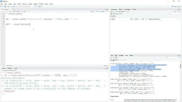 how to import text file in r | how to read a txt file in R смотреть онлайн