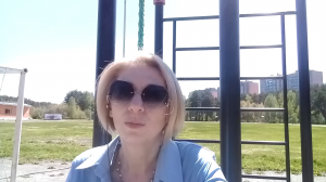Прогулка с внучой 16.06 до стадиона