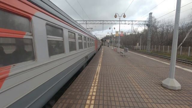 Электропоезд ЭД2Т-0037 сообщением "Москва Ярославский вокзал - Сергиев Посад" смотреть онлайн