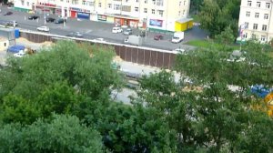 Строительство эстакады на Ярославском шоссе