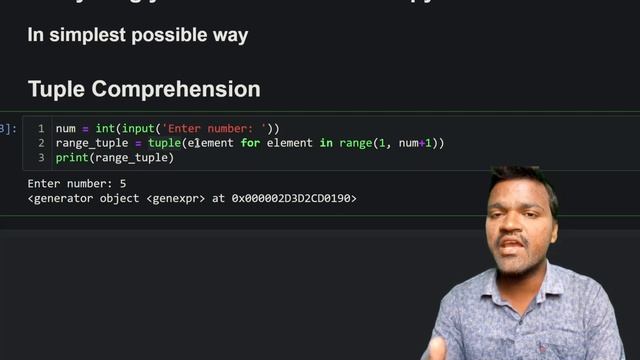 Tuple Comprehension: Dynamic Tuple Creation Python Tuples #pythonforbeginners #tuples #comprehensio