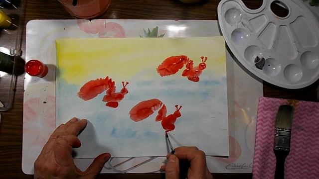 Как нарисовать белку? Урок пальцевой живописи для детей 5-9 лет смотреть онлайн