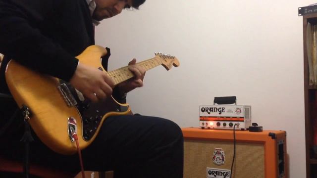 1977 Fender Stratocaster + Orange Tiny Terror смотреть онлайн
