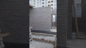 3 неделя кладки дома из Лего кирпич