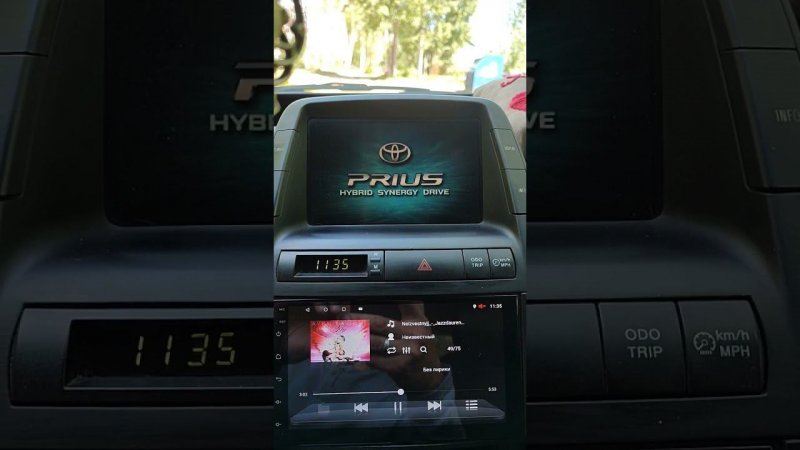 3 часть это не глюк походу монитор помирает. Тойота Приус 20. Toyota Prius.