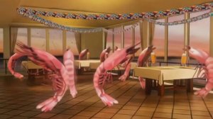 Креветки танцуют в баре фул HD 60 FPS