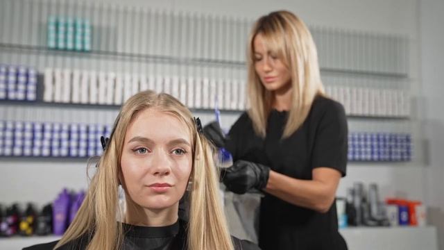 Как создать идеальный блонд красителем 12 ряда?