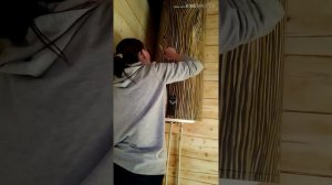 DIY. ✔️Роспись бойлера акрилом. Завершение работы. Имитация под дерево. Painting the boiler.