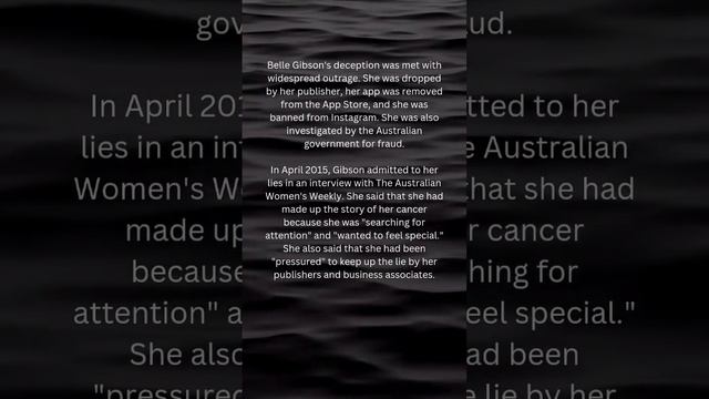 belle Gibson #facts #truecrimecommunity #crime #truecrime #viral #subscribe #lies смотреть онлайн