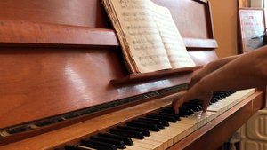 Uprigth piano "RIGA", 1964  one week after first Max's tuning