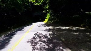 Blue Ridge Parkway - solo ride. 1976 Honda GL1000 LTD (helmet cam)