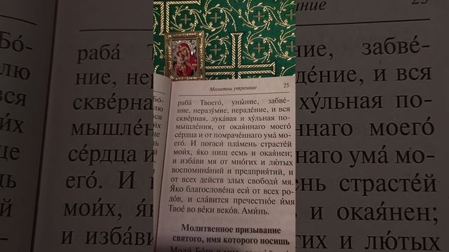 Молитва 10-я, утренняя, ко Пресвятой Богородице.