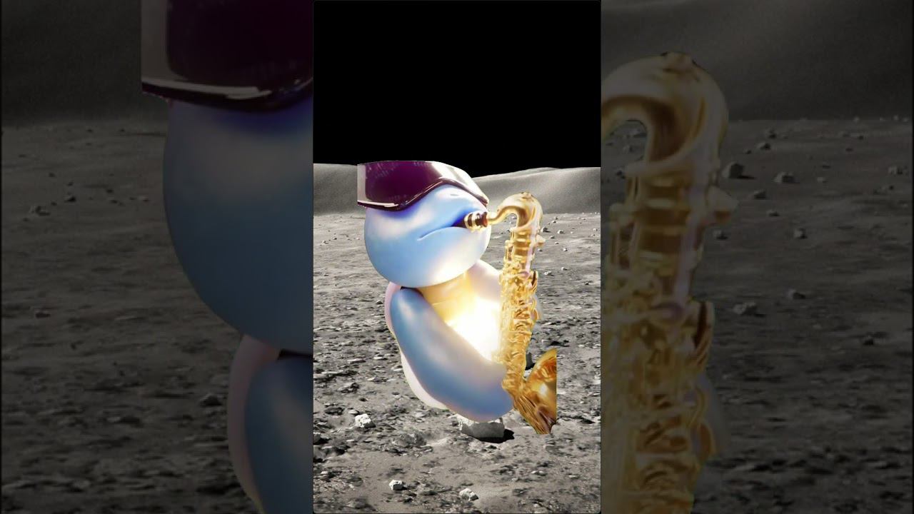 honkin  #animation #pokemon #cg #epic #sax #squirtle #guy