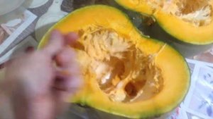 Тыква Серая Волжская, какая она внутри?