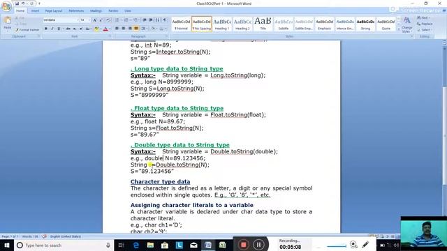 Date-8/4/2021. Class-10. Computer Applications. Ch-2, Library Classes. Part-1. смотреть онлайн