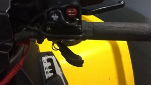 Подогрев ручек и курка газа