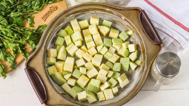 Яичная запеканка с овощами в духовке смотреть онлайн