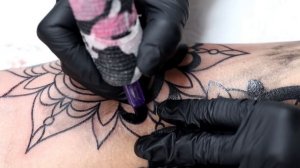 Clean Line Tattoo Sleeve Time Lapse