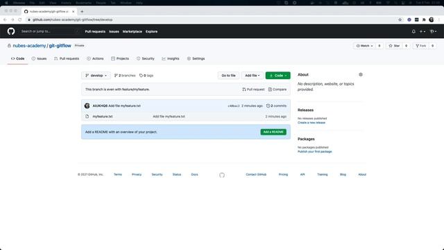 GIT: Gitflow. Практика