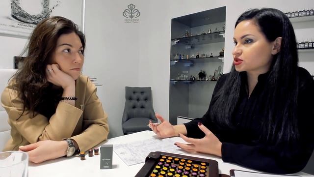 Процесс аромадиагностики и создания ресурсного аромата в Аромаобраз