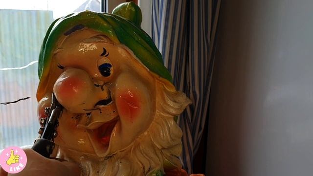 КАК ВОСТАНОВИТЬ САДОВУЮ ФИГУРУ ИЗ ГИПСА. Гном снова как новый и даже лучше смотреть онлайн