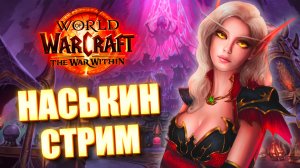 НАСЬКИН СТРИМ WORLD OF WARCRAFT THE WAR WITHIN 11.0 ГОТОВИМСЯ К СЕЗОНУ