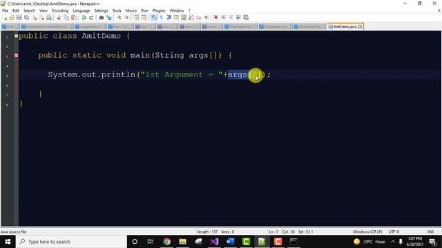 Command Line Arguments in Java with examples| Java Tutorial for Beginners (2021)