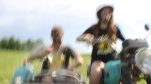 Готовка на мотоцикле