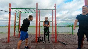 Подтягивания +32 кг в золотом стандарте. Трухоновец, Шреддер, Литвинов.