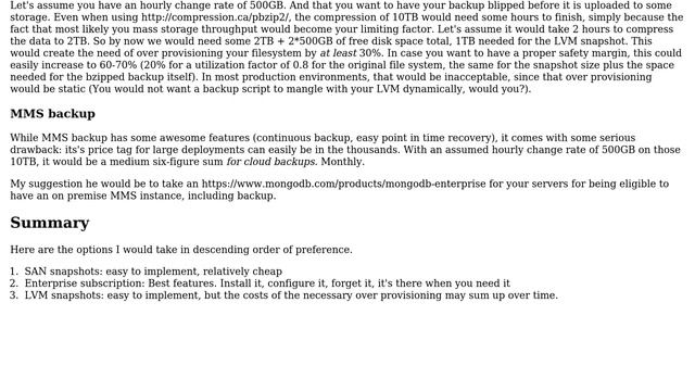 How to backup large MongoDB database? (2 Solutions!!) смотреть онлайн