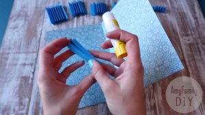 Открытка на Новый Год с объемной ёлочкой внутри. Открытка своими руками из цветной бумаги.