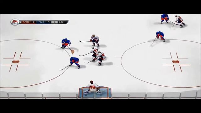NHL Legacy Edition PS3 New York Rangers VS Washington Capitals