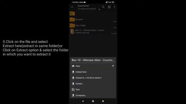 How to Extract Zip files on Android Device with Easy steps смотреть онлайн
