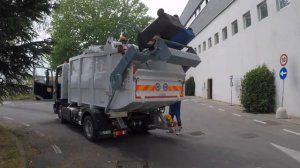 Среднетоннажный мусоровоз FARID MK2 с задней загрузкою для твердых бытовых отходов