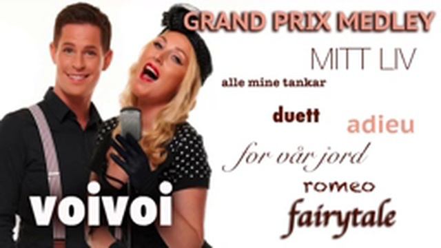 Voi Voi - Norsk Grand Prix Medley (akustisk) - Thomas Anholt & Elin Kristiansen смотреть онлайн