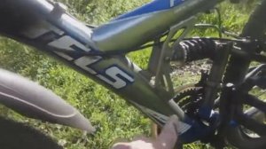 велосипед с бензопилой