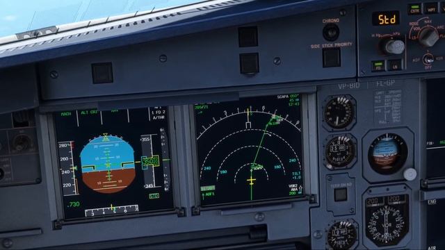 Летим из Арубы в аэропорт принцессы Юлианы (TNCA-TNCM) | MFS 2020 | Fenix Airbus A320 смотреть онлайн