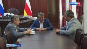 Рифат Сабитов посетил с рабочим визитом Северную Осетию