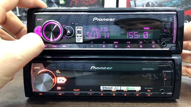 НОВАЯ! Процессорная магнитола Pioneer MVH-S510bt VS Pioneer MVH-x580bt смотреть онлайн