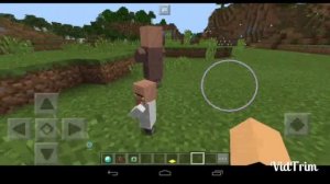 Minecraft PE 1.2 - КАК ОТДАТЬ ЖИТЕЛЮ ПРЕДМЕТЫ НА ХРАНЕНИЕ ИЛИ ТОРГОВЛЮ