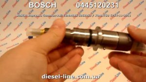0445120231 BOSCH Форсунка Common Rail CUMMINS 5263262 KOMATSU 6754 11 3011